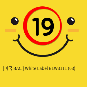 [미국 BACI] White Label BLW3111 (63)